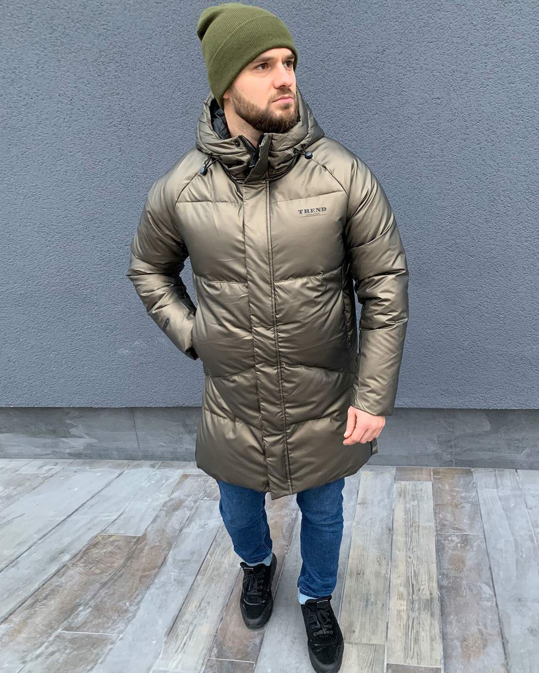 Куртка Trend Collection 20-135 Шампань+кава - Фото 1
