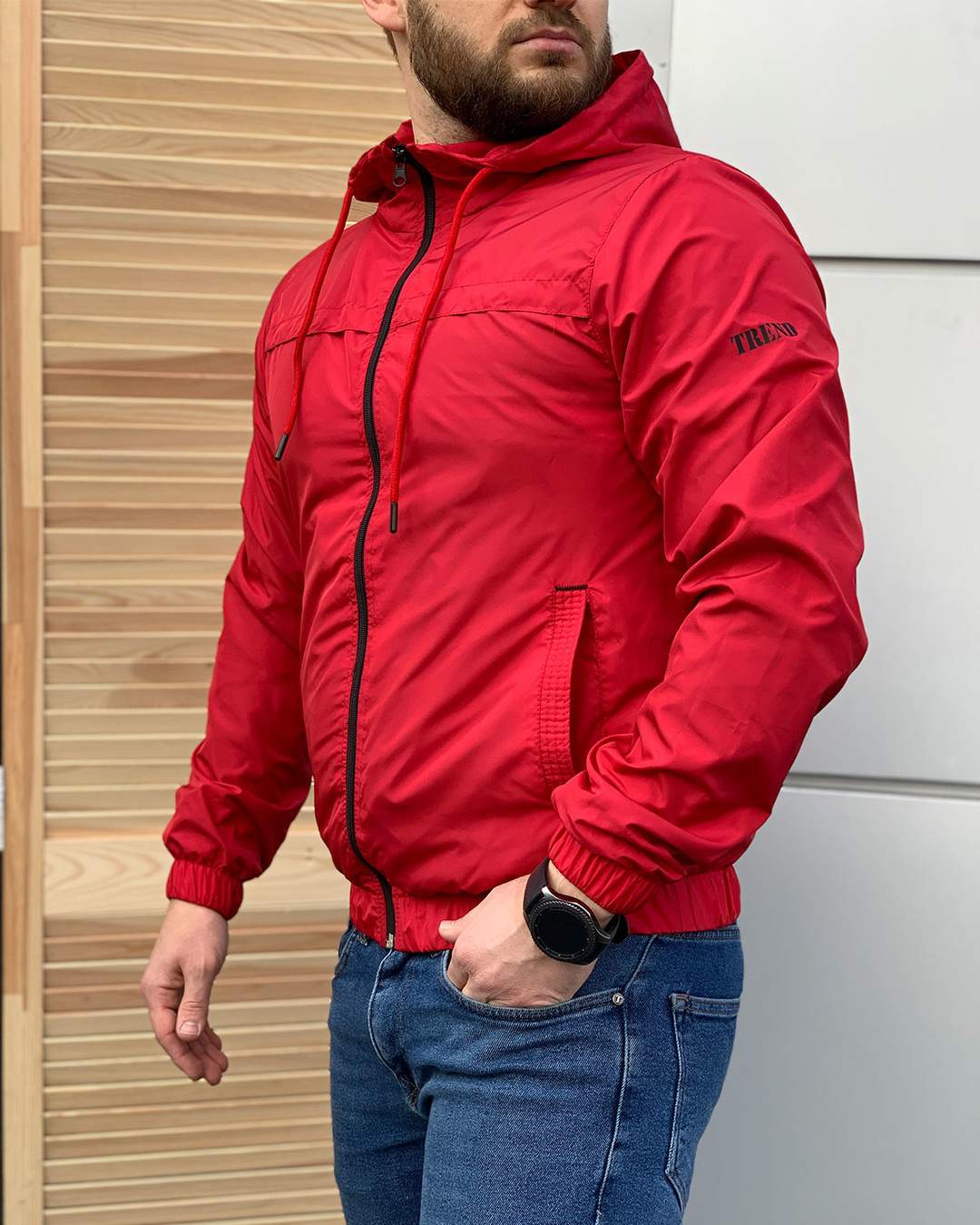 Куртка Trend Collection 25 Красный - Фото 1